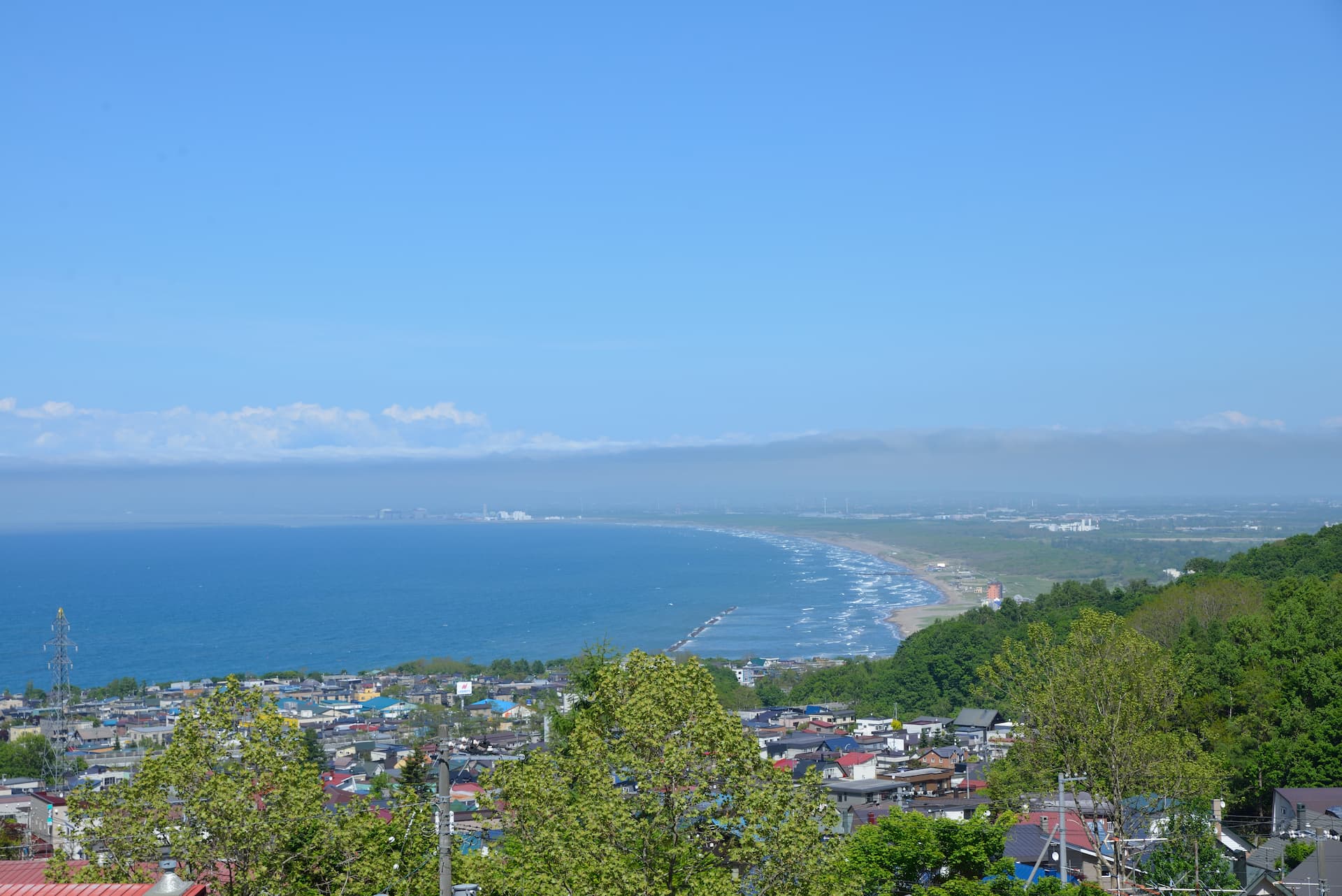 北海道と宮城の地図
